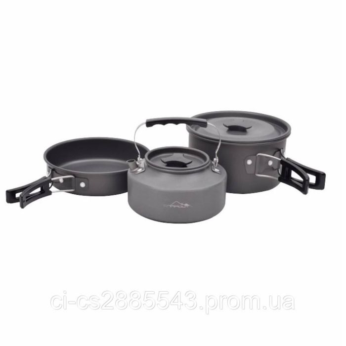 Туристичний набір посуду Camping Cookware GL-C31